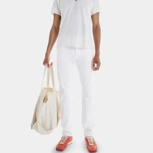 Mother Denim Men’s MR Tooth & Nail The Neat White size 33x33